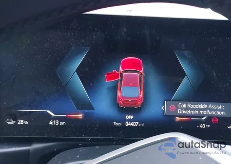 2025 BMW I4 Gran Coupe xDrive40 z USA, uszkodzony, nr VIN WBY43HD00SFU43541